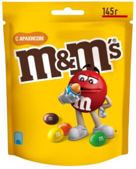 Драже M&M'S Арахис, 145г