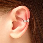 Серьга &quot;Каффа&quot; тонкость, цвет белый в серебре