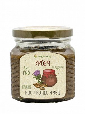 Урбеч расторопша и мёд (гречишный) 230г.