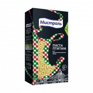 Паста Птитим  твер.сорта пшеницы ТМ Мистраль 450гр   1/12