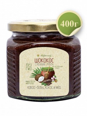 Шококос 400г. (урб.кокос + урб.какао + греч.мёд)