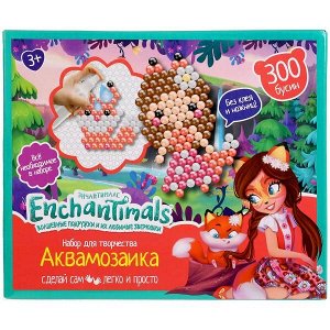 MultiArt. Аквамозаика "Enchantimals" 300 бусин арт.AQUABEADS300-EN1