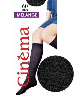 Гольфы Женские Cinema-by-opium Melange 60 nero melange