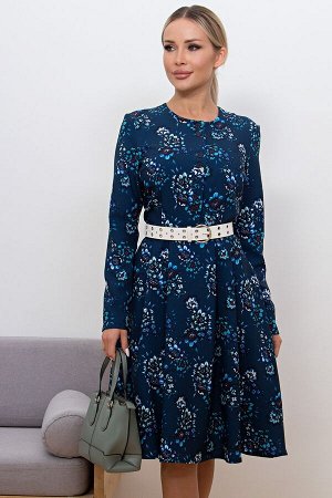 Valentina.Dresses Платье Корнелия №3.Цвет:морская волна/цветы