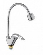 Смеситель д/кухни Frap F4302-B с гибким изливом, хром