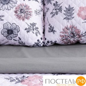 Комплект "Этель" Flora, покрывало 230х210  ±5 см и наволочки 50х70 - 2 шт, микрофибра 5525095