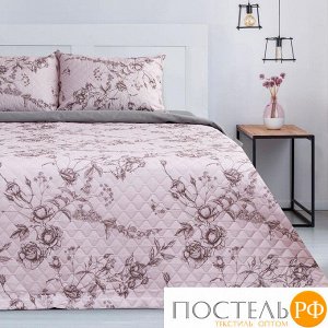 Комплект "Этель" Beige rose, покрывало 230х210  ±5 см и наволочки 50х70 - 2 шт, микрофибра 5525101