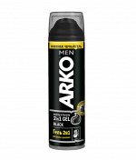 АRКО Гель для бритья и умывания 200мл., BLACK (чёрный)