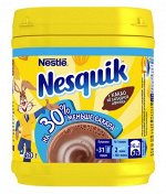 NESQUIK® / На 30% меньше сахара. Какао-напиток быстрорастворимый, обогащенный для питания детей дошкольного и школьного возраста, 420г