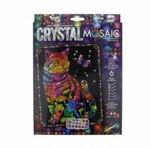 Набор для создания мозаики серии «CRYSTAL MOSAIC», на темном фоне НАБОР 3