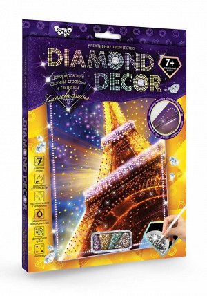 Набор для создания мозаики серии «DIAMOND DECOR» планшетка без рамки, НАБОР 1