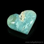 Сердце из амазонита 53*42*22мм, 56г