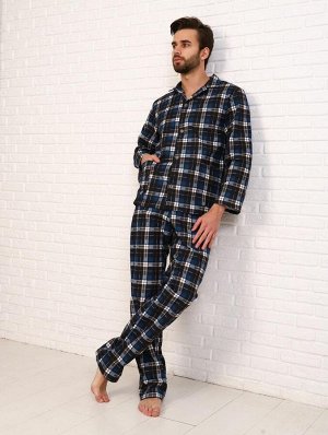 Пижама мужская,модель203,фланель (Мишель, вид 3)