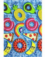 Полотенце вафельное пляжное 80*150 см (Релакс)