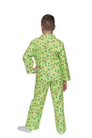 Пижама для мальчика, модель 307, фланель (Игрушки 5398-3)