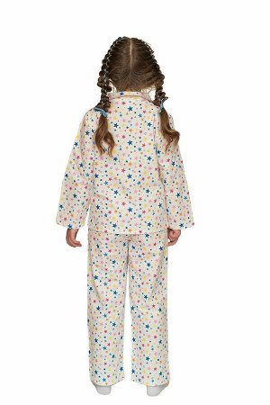 Пижама для девочки, модель 307, фланель (Звездочка 5396-5)