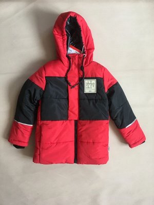 101447/2 (красный) Куртка для мальчика