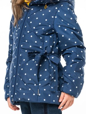 М 100401/1 (темно-синий) Куртка для девочки