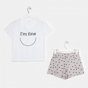 Пижама женская KAFTAN &quot;I&#039;m fine&quot;.