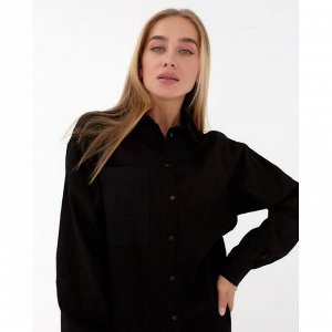 Рубашка женская MIST: Classic Collection, чёрная