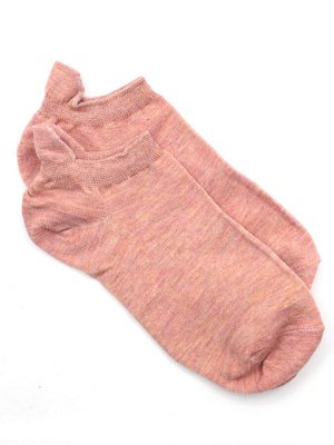 Короткие носки р.35-40 "Soft" Коралловые