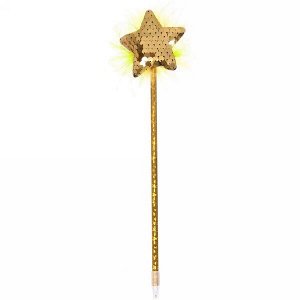 Ручка шариковая "Новогодняя звезда", 4 дизайна, 24 см