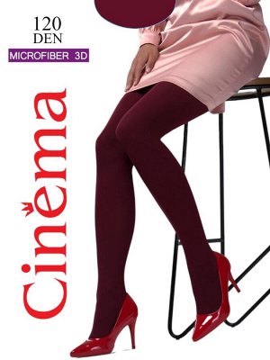 Колготки Женские Cinema-by-opium Microfiber 120 bordo