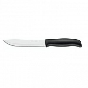 Нож кухонный универсальный, 15 см, черный, ATHUS