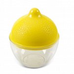 Контейнер для лимона, 0,2 л, круглая, пластик, желтый, ЛЮМИЦИ
