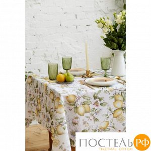 Скатерть Доляна Lemon paradise 150*110 +/- 2 см, 100% п/э