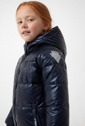 Куртка детская для девочек Keslu темно-синий