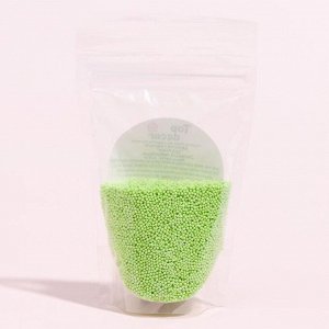 Посыпки Шарики зеленые лаймовые, 150г