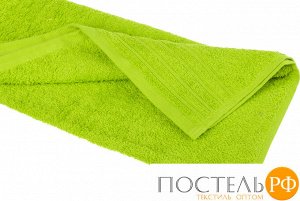 982-051 полотенце 40*70 см, 100% хлопок, плотность 450 г/м2 цвет лайм (кор=200шт.)