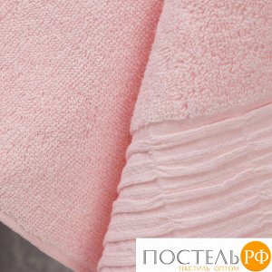 Полотенце махровое Этель "Classic" цв.розовый, 35*75 см, 400 гр/м2, 100% хлопок   6776550