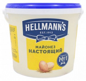 Майонез Настоящий 78% 5 кг Hellmann's