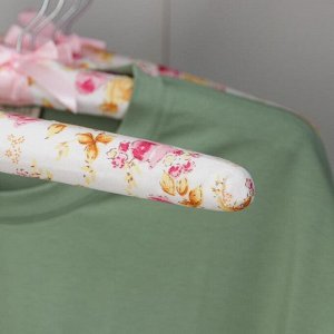 Плечики для одежды мягкие «Розочки», размер 44-46, цвет МИКС