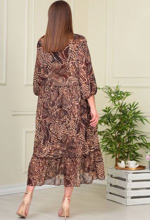 Платье Anastasia Mak 884-824 коричневый