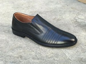 Арт.-147, стильные мужские туфли из натур.кожи, N-629