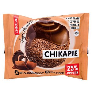 Печенье Chikapie глазированное Triple chocolate 60 г 1/9