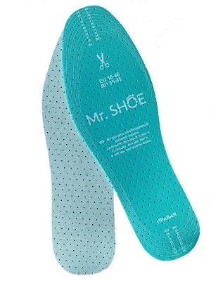 Стельки Антизапах Свежесть Ароматизированные Универсальные MINT. Mr. Shoe