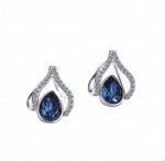 Серьги из стерлингового серебра, 1 пара