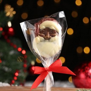 Шоколадный «Дед Мороз» на палочке, 32 г