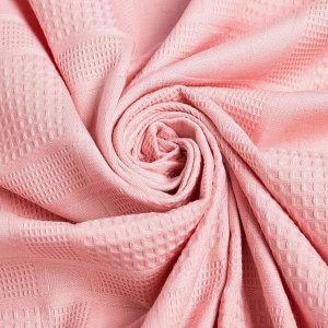 Скатерть "Этель" Natural series 220х150 см, цв.розовый, 100% хл