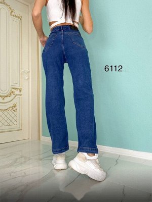 Джинсы женские широкие, на пуговице, прямые/Прямые женские джинсы
