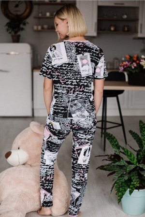 Пижама Ткань: Кулирка (100% хлопок)
Цвет: Черный
Год: 2021
Страна: Россия