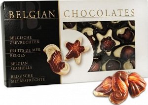Конфеты Baronie Belgian Chocolates морские ракушки