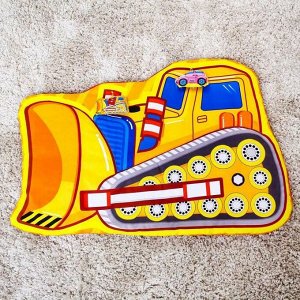 СИМА-ЛЕНД Развивающий коврик детский «Транспорт», 2 игрушки, виды МИКС