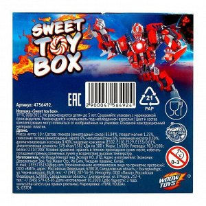 Игрушка сюрприз Sweet TOY BOX, конфеты, трансформер