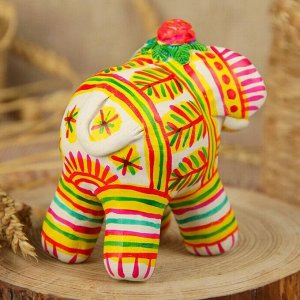 Филимоновская игрушка «Слон» 10 см