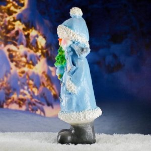 Фигура "Снеговик с ёлкой" 61х25см